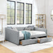 Upholstered Queen Daybed With 2 Drawers Home Essentials