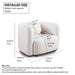 Japandi Style Accent Square Chair Home Essentials