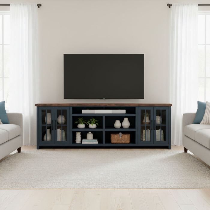 TV Stand Console & Cable Management Home Essentials