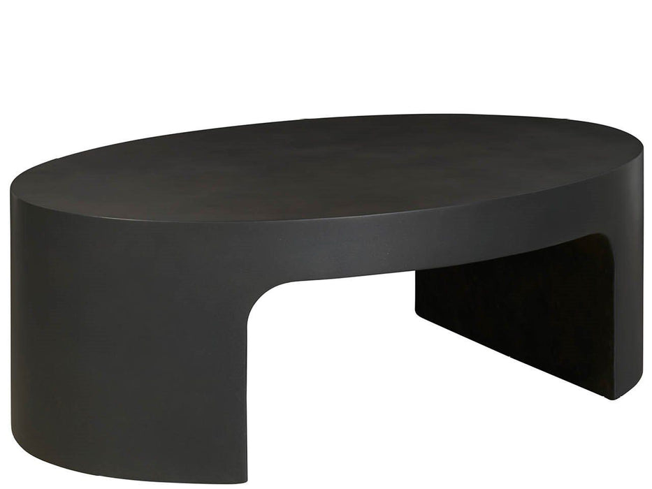 Modern - Concrete Cocktail Table - Black