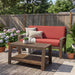 2 Piece Conversation Set, Loveseat & Coffee Table Noble House