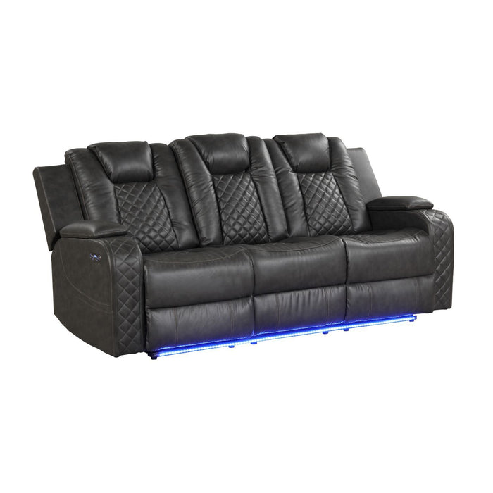 Benz - LED & Power Reclining Sofa Matrix Furniture Group
