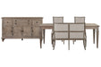 Lancaster - 5 Piece Extendable Rectangular Dining Table Set Magnussen Furniture