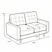 Loveseat Sofa, Tufted Back Upholstered 2 Seat Couch US Pride
