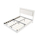 Platform Bed Frame With Adjustable Upholstered Headboard, RGB LED Lights, No Box Spring Needed Home Essentials