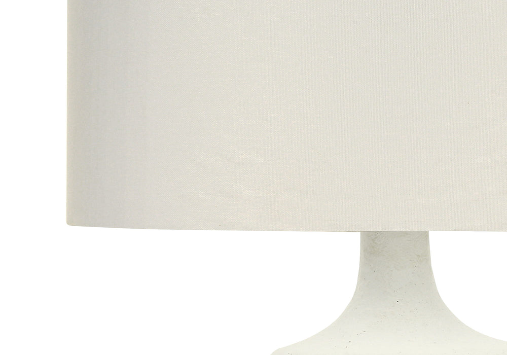 Lighting, Table Lamp, Resin, Contemporary - Cream