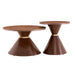 2 Piece Round Coffee Table Set For Living Room Home Essentials