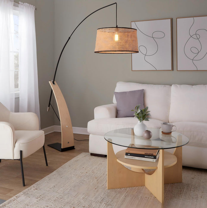 Robyn - Mid-Century Modern Floor Lamp Lumi Source