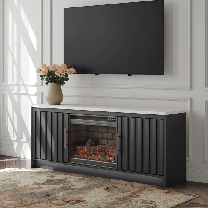 Cadmori - TV Stand With Fireplace Option Signature Design by Ashley®