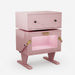 Robot LED Nightstand With 360° Rotating Drawer Home Essentials