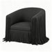 Isle - Swivel Chair With Fringe Accent Home Essentials