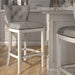 Upholstered Swivel Stool With Back Home Essentials