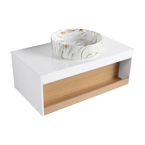 Floating Bathroom Vanity With Vessel Sink Home Essentials