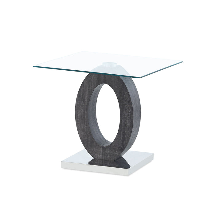 Tracker - End Table - Brown White Global Furniture USA