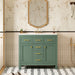 Bathroom Vanity With Sink, Cabinet With 4 Drawers & 2 Soft Close Doors, Rectangular Storage Unit For Bathroom Hearth and Haven