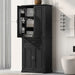 Bathroom Storage Cabinet With Doors And Drawer, Adjustable Shelf Hearth and Haven