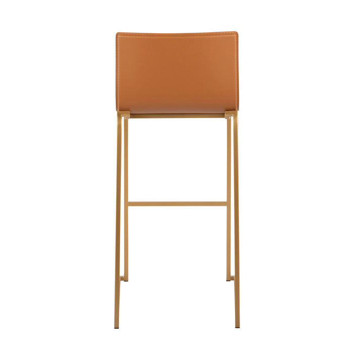 Mara - Contemporary Upholstered Barstool (Set of 2) Lumi Source