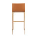 Mara - Contemporary Upholstered Barstool (Set of 2) Lumi Source