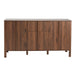 Colored Fluted Sideboard With 3 Doors And 1 Drawer Noble House