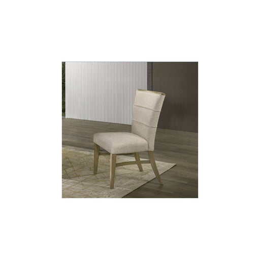 Olinda - Side Chair (Set of 2) - Beige Acme