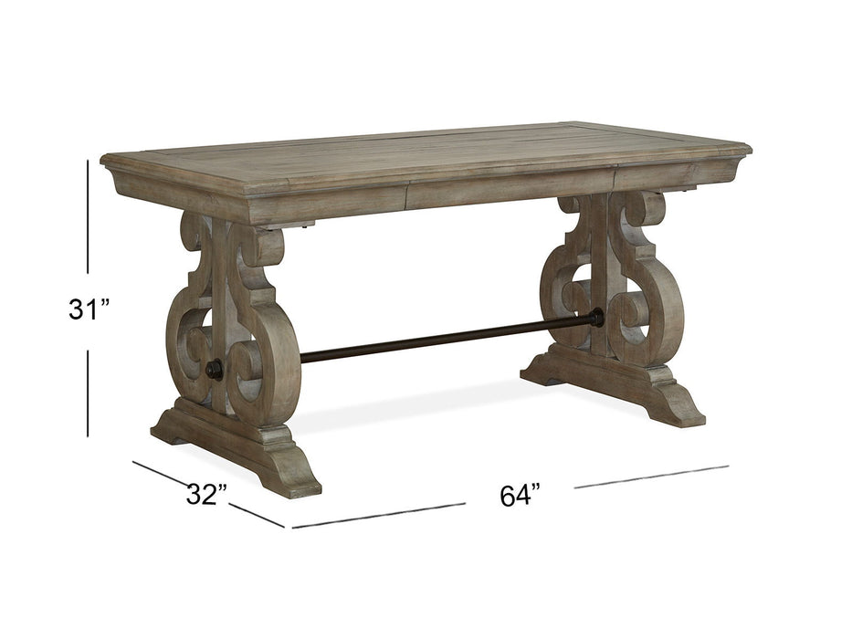 Tinley Park - Writing Desk - Dove Tail Gray Magnussen Furniture