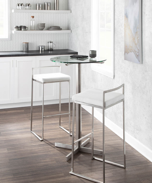 Fuji - Contemporary And Elegant Design Stackable Barstool Lumi Source