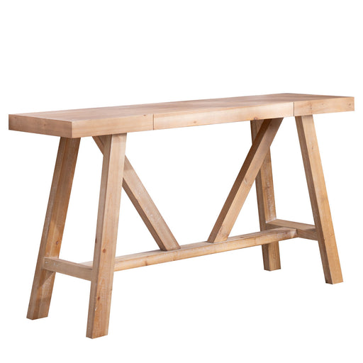A-Frame Console Table - Natural Home Essentials