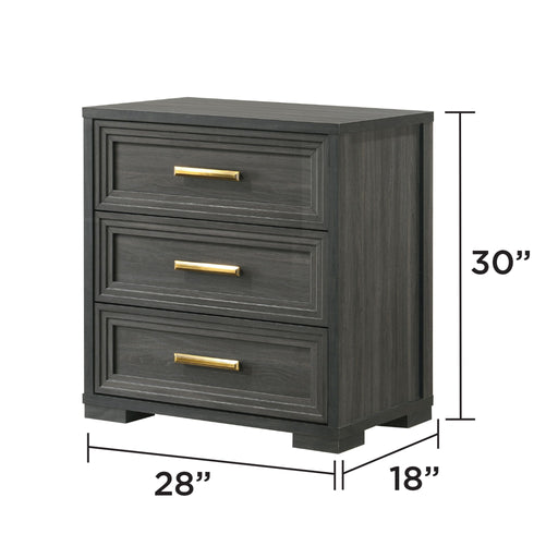 Colorado - Nightstand - Charcoal Matrix Furniture Group