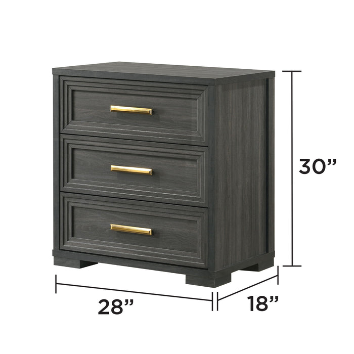 Colorado - Nightstand - Charcoal Matrix Furniture Group