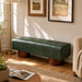 Modern Upholstered Dining Bench Noble House