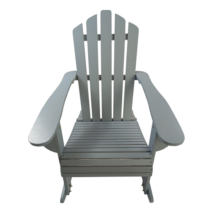 Reclining Outdoor Rocking Adirondack Chair