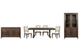 Jubilee - Extendable Trestle Dining Table Set Magnussen Furniture