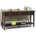 Acadian - Wide Console Sofa Table - Brunette Brown Simpli-Home