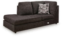 Lentiz - LAF Corner Chaise - Onyx Signature Design by Ashley®