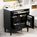 Modern Bathroom Vanity With Sink, Freestanding Cabinet With Flip Drawer & Adjustable Shelf Hearth and Haven
