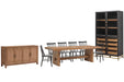 Lindon - Trestle Dining Table Set Magnussen Furniture