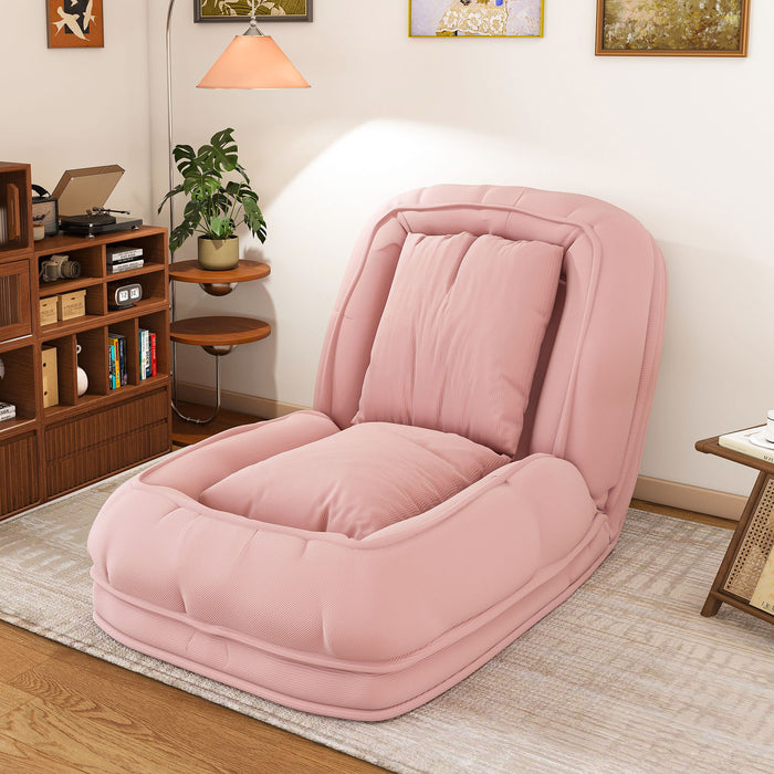Upholstered Foldable Lazy Sofa Bed For Adults And Pets Home Essentials