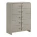 Aria - 5 Drawer Chest - Beige Matrix Furniture Group