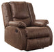 Bladewood - Zero Wall Recliner - Coffee Signature Design by Ashley®