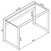 Colfax - Writing Desk - Clear Furniture Max