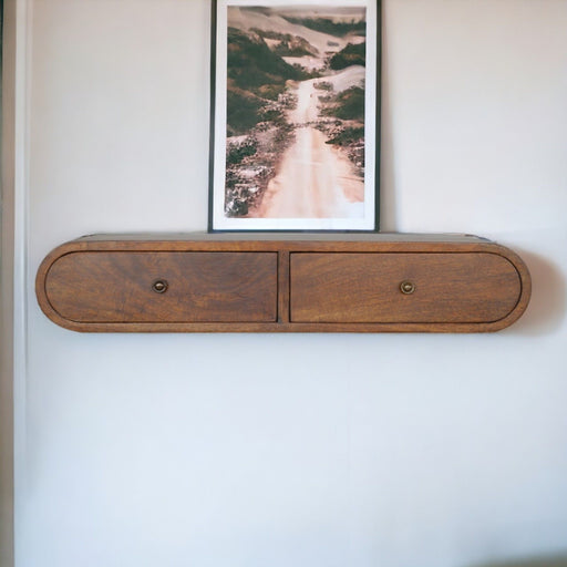 London - Floating Console - Chestnut Artisan Furniture