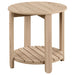 Altos - 1 Shelf Round Table Furniture Max