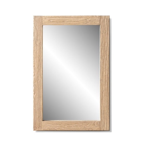 Langford - Wall Mirror - Light Brown Jennifer Taylor Home
