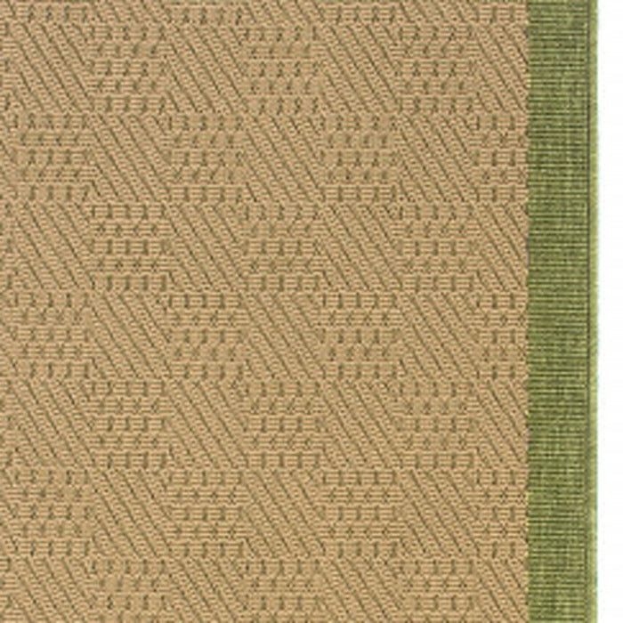 2' X 8' Stain Resistant Area Rug Indoor / Outdoor - Beige