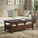 Warm Shaker - Coffee Table With Functional Storage Simpli-Home