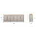Colette - 6 Door Cabinet Sideboard - Brown Jennifer Taylor Home