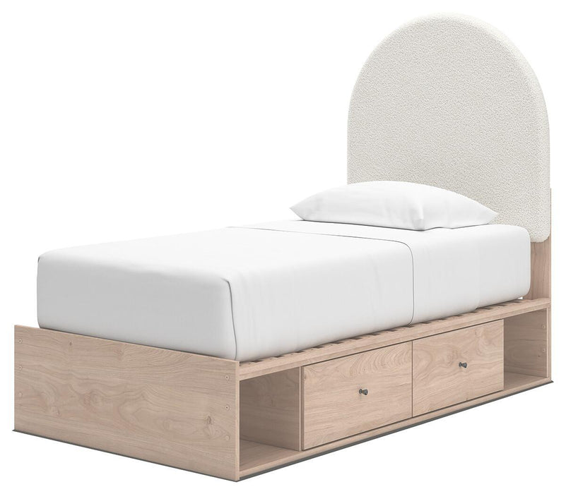 Arloster - Upholstered Panel Bed Signature Design by Ashley®