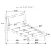 Dulcey - Bedroom Set With LED Lighting Furniture Max