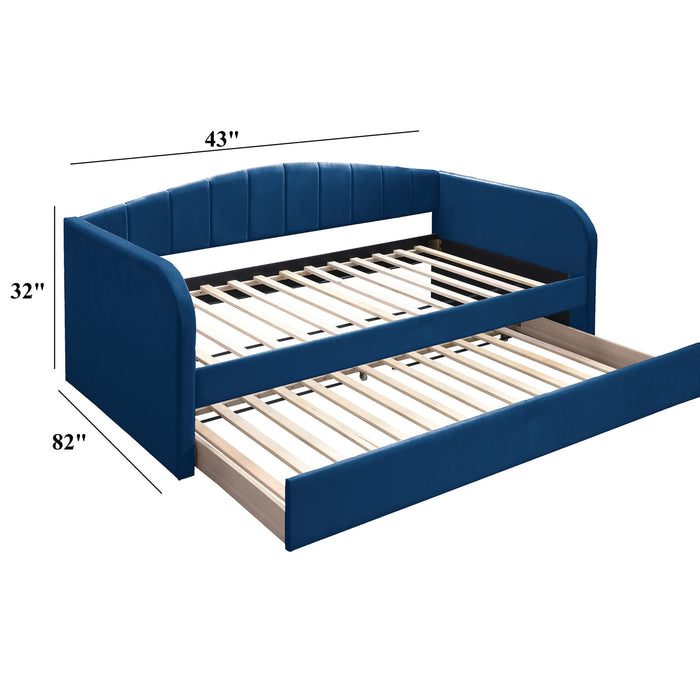 Modern Day Bed Trundle With Slat Support Home Essentials