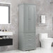 Tall Storage Cabinet With 3 Drawers For Bathroom Hearth and Haven